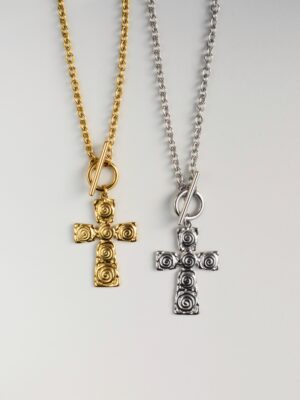 Κολιέ Mε Σταυρό Amarossa