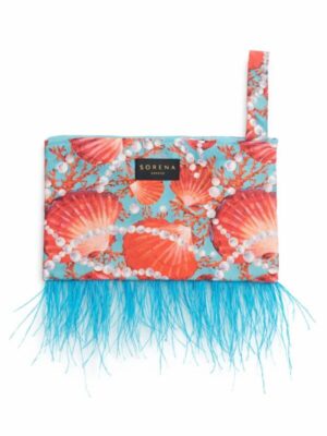 Sorena Feather Clutches FC14